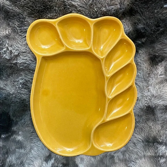 Vintage Set of 4 fondue plates - Picture 8 of 16